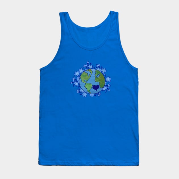 Earth Tank Top by bubbsnugg